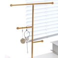 thumbnail image 1 of Jewelry Shelf Gifts T-Bar Metal Minimalist Exquisite for Display Rack Handbag Rings Home M, 1 of 8