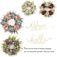 thumbnail image 6 of BANEX Spring Wreaths for Front Door, Summer Door Wreath Outside, Artificial Purple Hydrangea Wreath for Home Wall Indoor Decor Green, 6 of 6