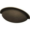 Liberty Distressed Oil Rubbed Bronze 64mm Cup Pull