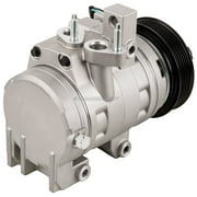 AC Compressor & 6-Groove A/C Clutch For Ford F150 F-150 5.0L V8 2011 2012 2013 2014 - BuyAutoParts