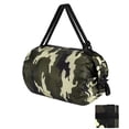 thumbnail image 2 of Bolsa de supermercado plegable, diseño plegable, tela Oxford de gran capacidad, bolsa de compras reutilizable ampliamente utilizada, camuflaje verde militar, 2 of 5