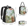 thumbnail image 2 of Balery Watercolor African Animals Wildlife Mochila Escolar 3 en 1 para Niños - Mochila Resistente con Lonchera Térmica y Estuche - Mochila Escolar para Niños y Niñas, 2 of 7
