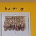 thumbnail image 7 of Love You Bye Wood Sign Home Decor - Boho Farmhouse Wall Art Decor for Living Room Entryway, Express Love & Warmth for Family Lovers, Valentine's Day Gift & Decoration (Black), 7 of 7