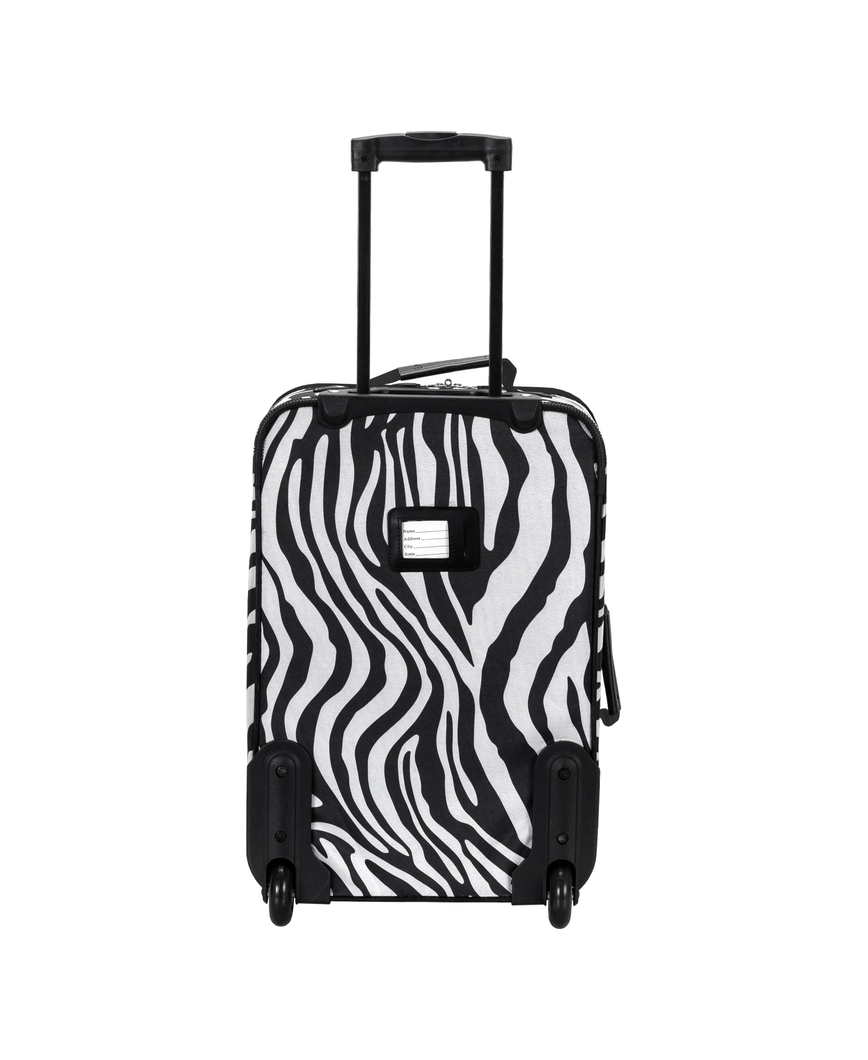 Rockland Fashion Softside Upright 2 Piece Luggage Set F102