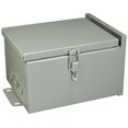 thumbnail image 2 of Wiegmann RHC081006 RHC-Series NEMA 3R Rainproof Hinge Cover Wall-Mount Enclosure, Carbon Steel, Small, 10" x 8" x 6", 2 of 3