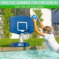 thumbnail image 2 of GoSports Splash Hoop Classic 28" x 20" Poolside Basketball Game (Kids), 2 of 6