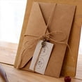thumbnail image 3 of 24 Pcs Vintage Kraft Paper Writing Paper European Style Paper for Letter Writing Letter Paper Stationery Number 4, 3 of 8