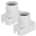 thumbnail image 1 of KAKOWELY light base 2pcs Small Lamp Base For Light Projects Plastic Lamp Base For Table Lamp Fittings Desk Lamp Clamp Parts And Light Fixture Parts1.57"X1.38"X0.94", 1 of 5