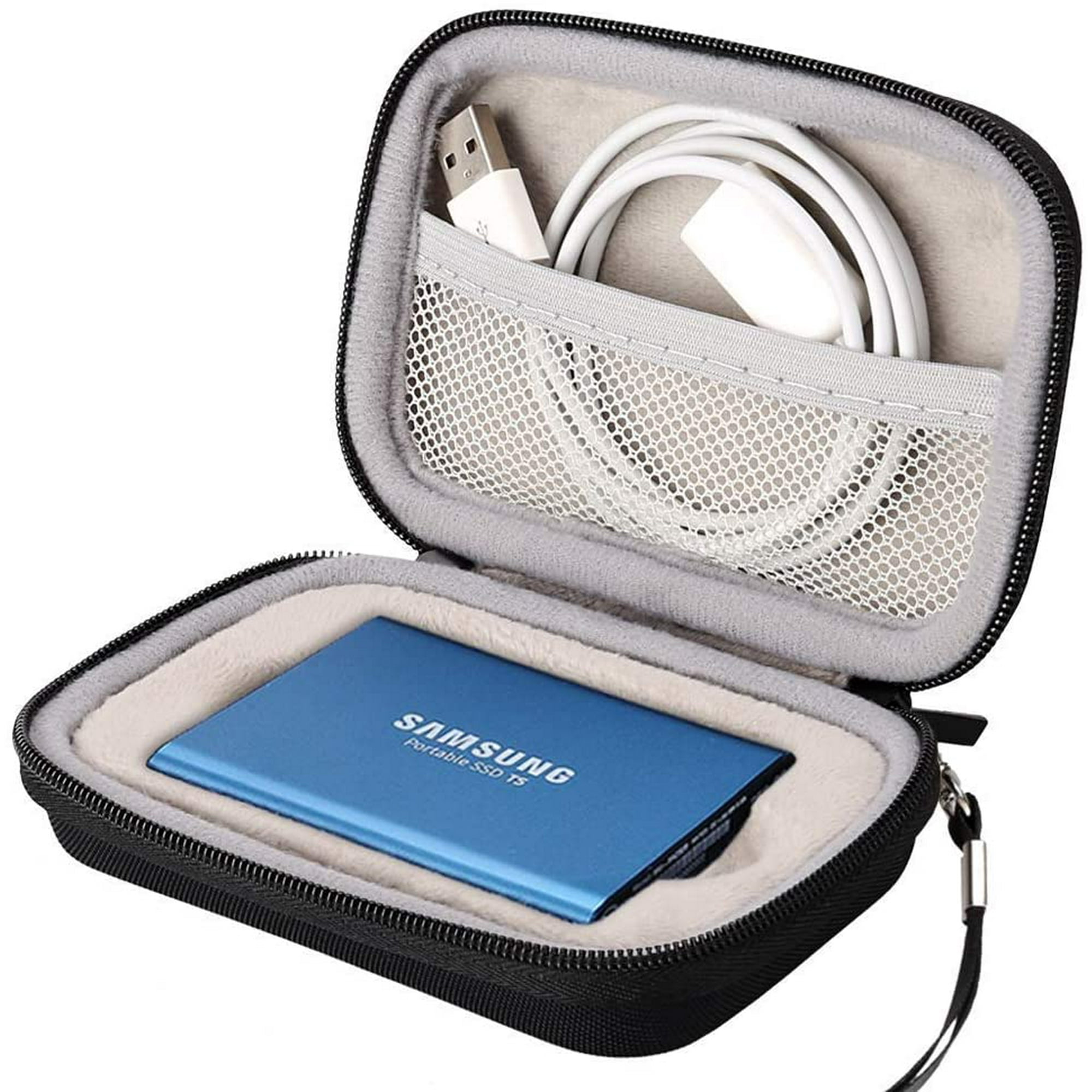 Fabel venlige leje Lacdo Shockproof SSD Hard Drive Case for Samsung T5 T3 Portable SSD 250GB  500GB 1TB 2TB SSD USB 3.1 Type-C External | Walmart Canada