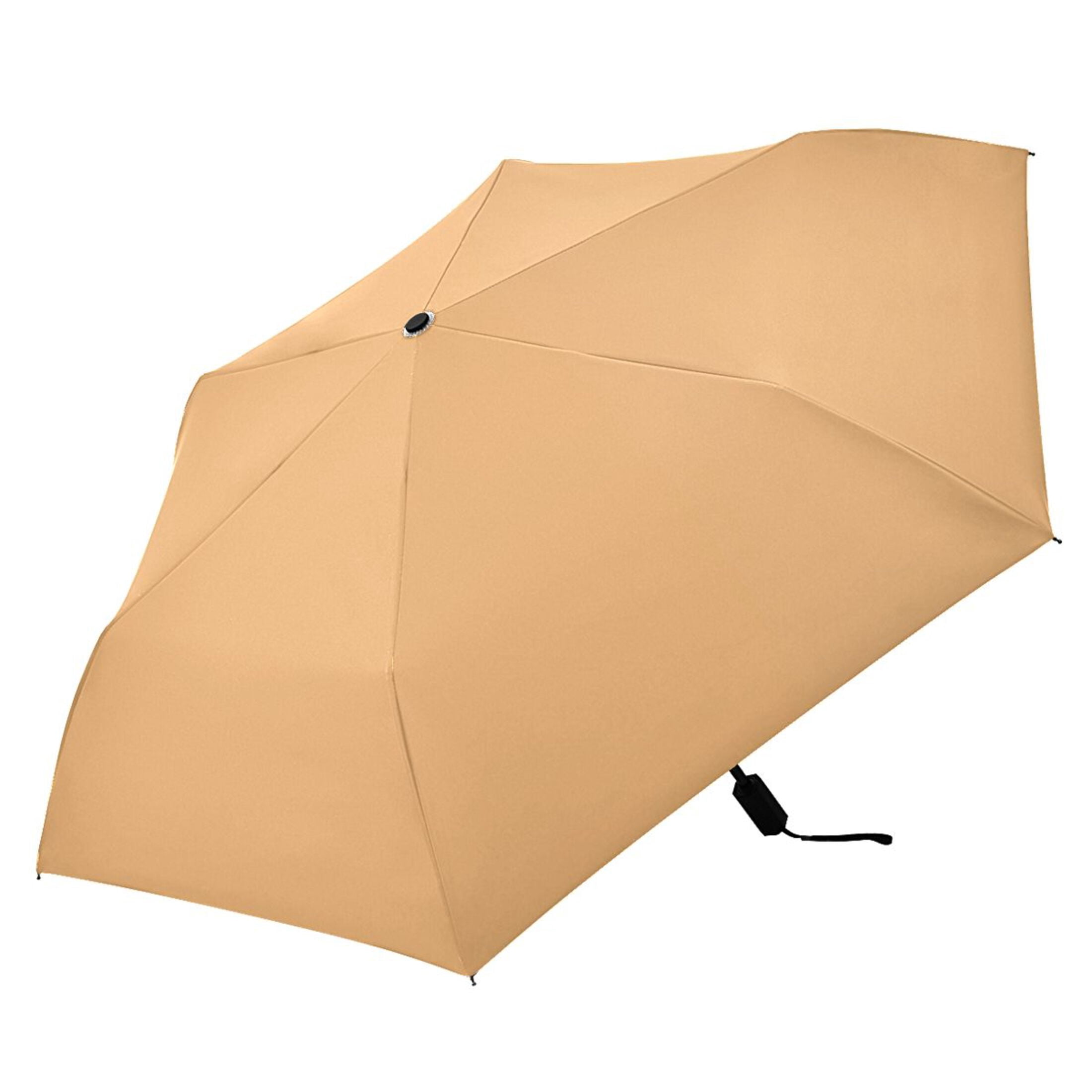 Compact Sun Umbrella Windproof Travel Umbrellas for Rain Strong Portable UV Protection Summer Tan