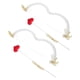 thumbnail image 4 of KAKOWELY 2 juegos de accesorios de disfraz para niños, lindo arco de Cupido con flecha, accesorio de cosplay para el Día de San Valentín, 4 of 5