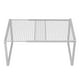 thumbnail image 2 of Estante organizador de armarios ampliable, almacenamiento metálico apilable, cocina, baño, despensa, encimera de café, escritorio, en blanco y negro, ajustable de 12"-24" de ancho, 2 of 6