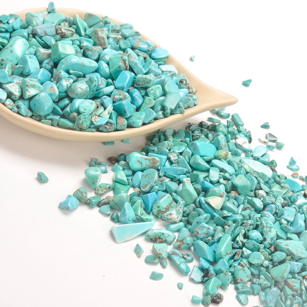 Giddyup! Buck's Blue/Green Decorative Tumbled Chips, 1 Bag