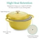 thumbnail image 5 of Best Choice Products Horno holandés redondo de hierro fundido esmaltado de 6 cuartos de galón, estilo familiar, resistente, utensilios de cocina pre-sazonados para el hogar, cocina, comedor, horno, se, 5 of 7