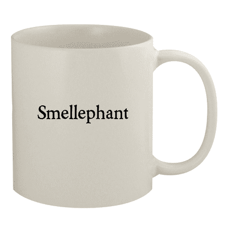 

Smellephant - 11oz Ceramic White Coffee Mug