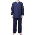 thumbnail image 2 of Traje de Enfermería Uniforme de Enfermera Transpirable Dentista Médicos Salón Camisa Pantalones Ropa SetMen Manga Larga XL, 2 of 8