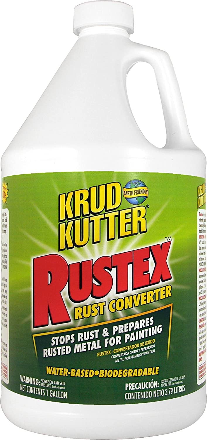 Krud Kutter RX01 Rustex Rust Converter, 1 Gallon Pack of 2