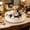 White#3060, variant on 360 Degree Rotating Spice Rack Turntable Organizer for Kitchen Countertop, Large Capacity Condiment and Makeup Tray, 11.8 Inch