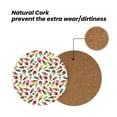 thumbnail image 4 of Xecao Ice Cream Popsicles for MDF Cork Coaster 4 Pcs,Drink Coasters,Suit for House Warming Gifts New Home ,Coffee Table Decor-Round Shape, 4 of 7