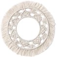 thumbnail image 1 of Decoración de pared de macramé redonda KAIYANG tejida a mano 32 x 32 cm estilo 1 estilo 2, 1 of 5