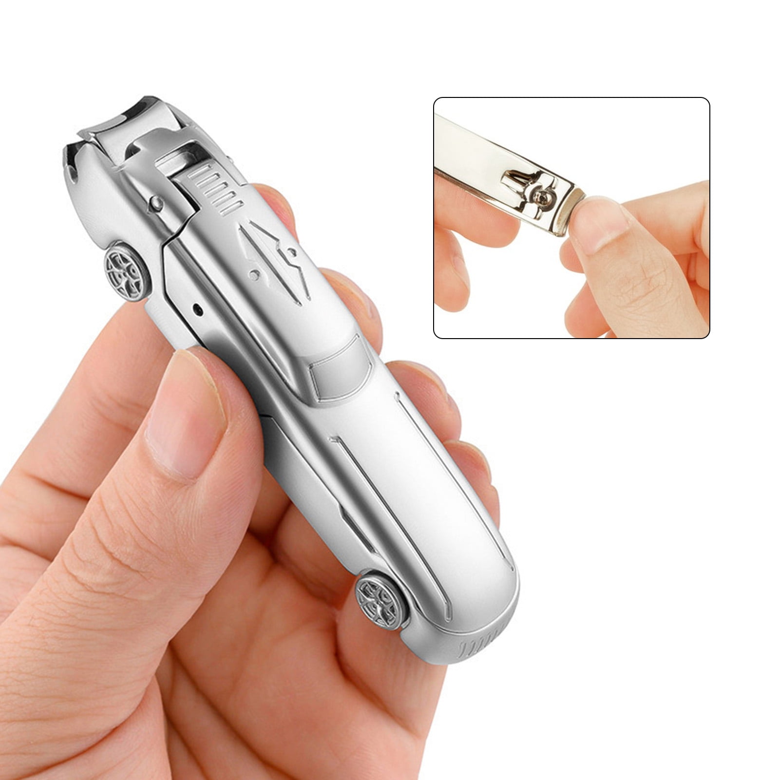 Mairbeon Nail Clipper Multifunctional Wide Teeth Comfortable Thick