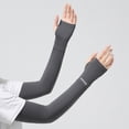 thumbnail image 3 of Caywon Arm Sleeves for Men and Women UV Sun Protection Cover Up Baseball Basketball Football Golf Running Abrasions Protective Arm Sleeve, 3 of 3