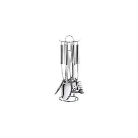 Ragalta USA RTS-005 7 Pieces Full Bodies Stainless Steel Kitchen Utensil Set with Stand
