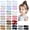 40pcs-1.5inch, variant on 40 count  Snap Hair Clips Hair Barrettes for Girls 2 Inch Non-Slip Wrapped Hairpins Small Clips for   Hair Accessories