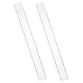 thumbnail image 4 of OUNONA Transparent Acrylic Dough Thickness Ruler, and Clear, Ideal for Home Baking and Cooking, 1 Pair, 4 of 8