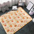 thumbnail image 3 of Shaggy Area Rug, Fall Leaves Rugs for Living Room Bedroom Non Slip Door Mat Indoor Carpet Machine Washable Nursery Home Decor Floor Mats for Entryway 60x39in, 3 of 5