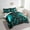 Teal Black, variant on Erosebridal Gaming Bedding Sets 7 Piece,Twin Size Comforter Set 3D Gamer Geometric Bed In A Bag,Game Console Lightweight Bed Set,Neon Red Blue Black Glowing