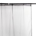 thumbnail image 2 of SAYFUT 2 Piece Solid Sheer Voile Window Curtain Drapes Grommet Top Panels for Bedroom, Living Room & Kids Room - Set of 2 panels, 1x2m, 12Colors, 2 of 4