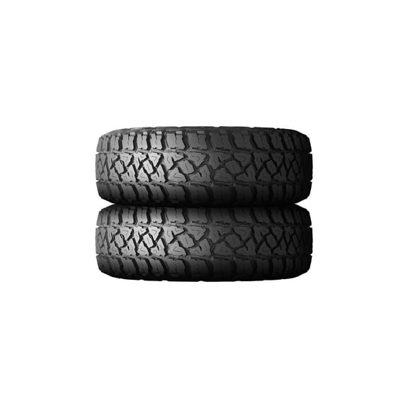 Set of 2 Kumho Road Venture MT51 LT245/75R16 120/116Q E Tires Fits: 2000-04 Ford F-150 Lariat, 1994-2002 Dodge Ram 2500 Base