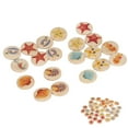 thumbnail image 4 of Sewing Buttons 25mm 50pcs Sea Animal Handcraft Wood Buttons for Crocheting for Knitting, 4 of 8