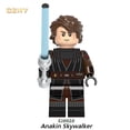 thumbnail image 4 of Nuevo Obi-Wan Anakin Qui-Gon Jinn Jei Temple Guard Mace Windu Ahsoka Dooku Ella Secura Mini Space Wars Figura Juguetes, 4 of 4