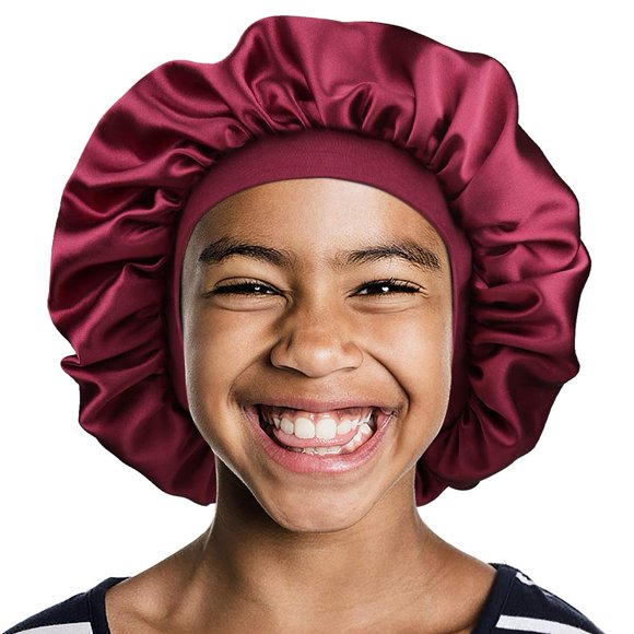 Alnorm Gorro para el Pelo Extra Grande Gorro Suave para niñas para Dormir