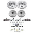 thumbnail image 3 of PowerStop Front and Rear Z23 Evolution Sport Brake Pad Rotor Drum and Shoe Kit Fits: OLDSMOBILE PONTIAC Select Models K15505DK, 3 of 8