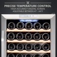 thumbnail image 3 of Refrigerador de vino Ivation para 34 botellas con cierre, 98 L, 3 of 8
