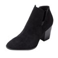 thumbnail image 2 of Tejiojio Fall Clearance Women Boots Pointed Shoes Zip Shoes Winter Casual Shoes High Heel Warm Solid Boots, 2 of 5