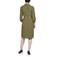 thumbnail image 3 of Long Roll Tab Sleeve Shirtdress, 3 of 3
