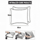 thumbnail image 4 of Amorosa 2 Piezas Fundas de Almohadas Impermeable Protectores de Almohada Suaves y Acogedoras para el Hogar Dormitorio Hotel Azul Estándar-50*80cm, 4 of 6