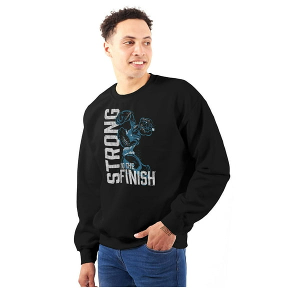 Popeye Sailor Strong To The Finish Sweatshirt for Men or Women Brisco Brands S