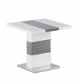 thumbnail image 1 of Canadian Maxwell White and Wenge End Table, 1 of 2