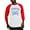 Red/White, variant on CafePress - Cooperstown NY Baseball Jersey - Cotton Baseball Jersey, 3/4 Raglan Sleeve Shirt