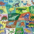 thumbnail image 6 of eeBoo: Dinosaur Alphabet - 20 Piece Puzzle - 15x11" Jigsaw, Oversized Pieces, Colorful Dino Illustrations, Educational Pronunciation Guide, Kids 3+, 6 of 8