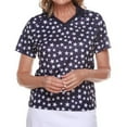 thumbnail image 2 of Women's Made in USA Stars Tech Polo Shirt, 2 of 4