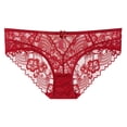 thumbnail image 2 of Bxsruta Women's Low Rise Hip Lifting Sheer Mesh Lace Panties for Daily Comfort and Casual Wear, 2 of 4
