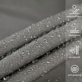 thumbnail image 5 of Protection de Balcon Écran de Confidentialité 90x300cm Gris 100 % Polyester (160g/m2) Protection UV Opaque_mg, 5 of 5