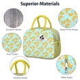 thumbnail image 4 of Lunch Bag Lunch Box for Women Reusable Insulated Lunch Bags,Water-Resistant Banana Boat After Sun Cooler Lunch Tote Bag, Large Capacity for Work Travel Picnic, 4 of 6