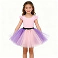 thumbnail image 4 of EnJoCho Toddler Girl Tutu Skirt Girl's Tutu Tulle Skirt Fancy Dress Up Par𝗍y Dancing Fashion Pleated Gauze Short Skirts 80s Cosplay Skirt, 4 of 6